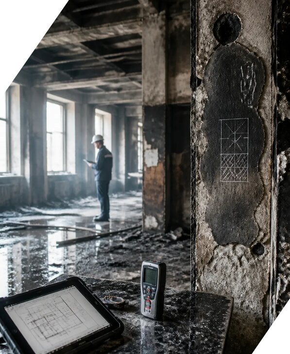 Обследование зданий после пожара в Светлограде от 15237 р. | ЭкспертизаРоссия