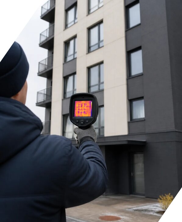 Тепловизионное обследование зданий в Светлограде от 5079 р. | ЭкспертизаРоссия