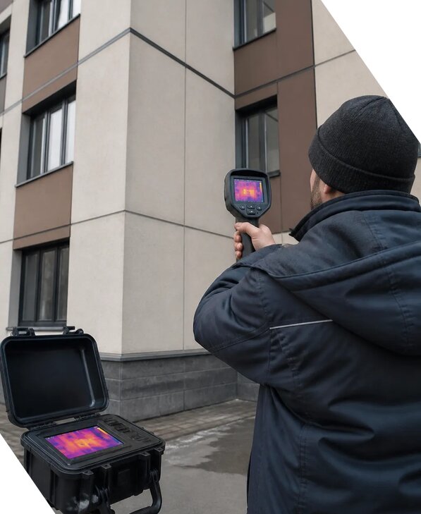 Тепловизионное обследование зданий и сооружений в Светлограде